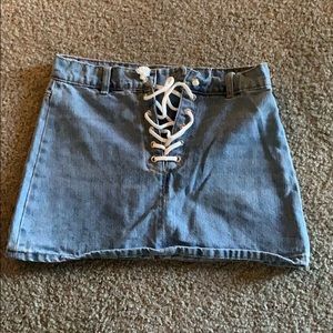Denim skirt